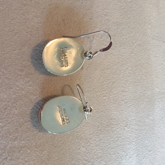 Native American Turquoise Earrings - Picture 3 of 3